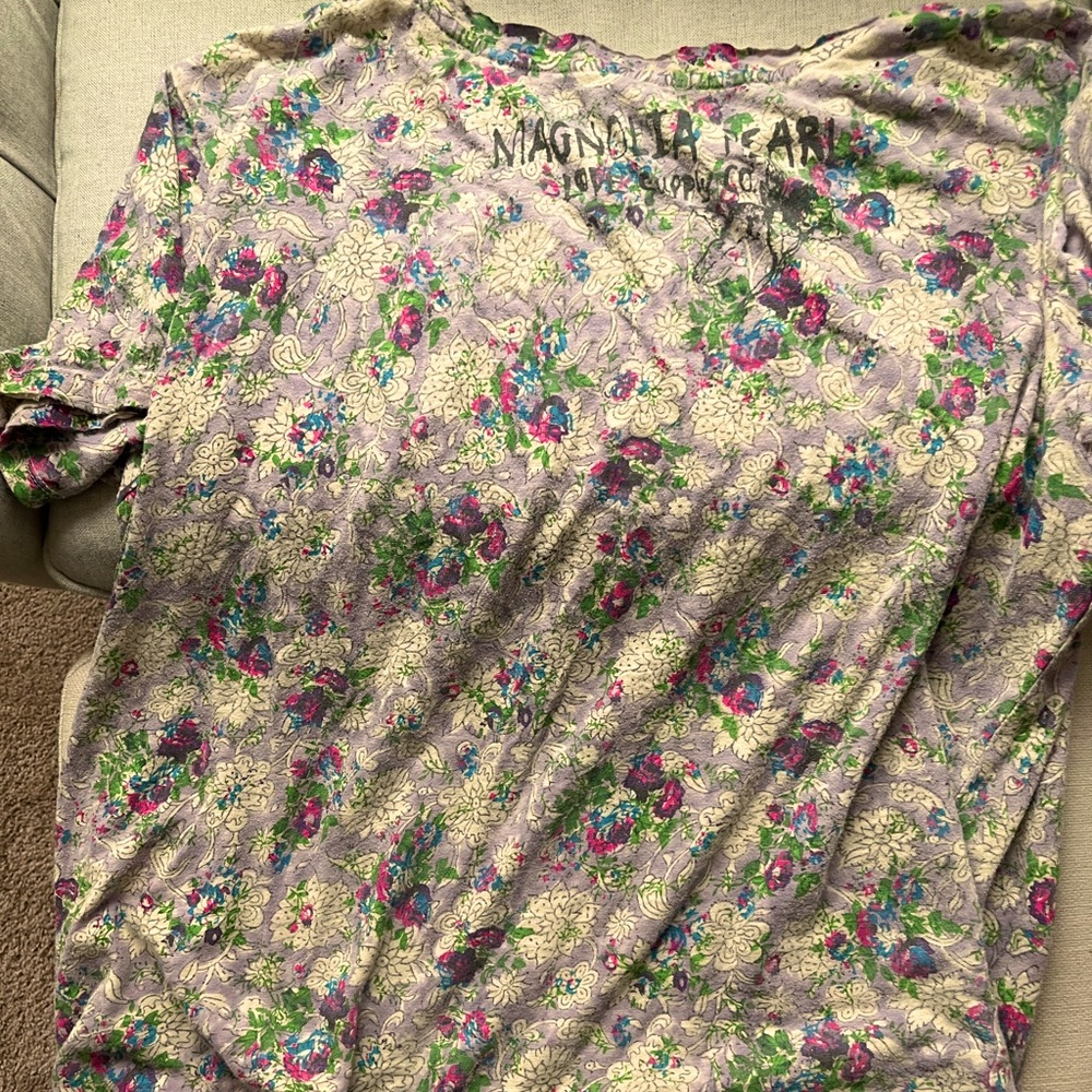 Magnolia Pearl Floral Women's Top - Purple